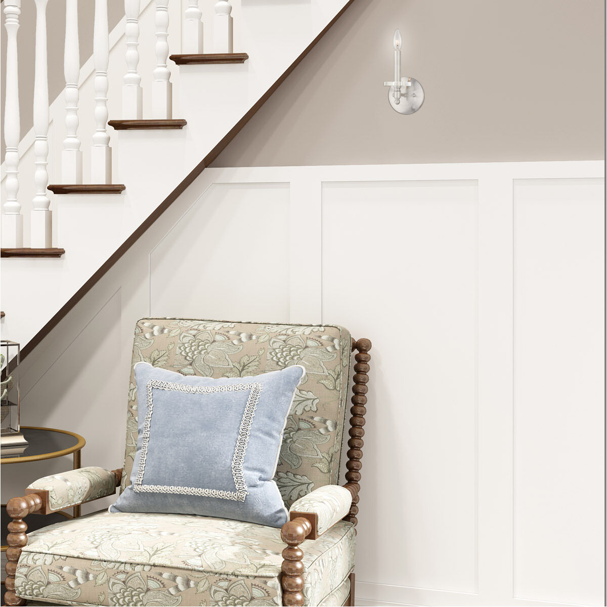 Bennington 1 Light 5 inch Brushed Nickel Wall Sconce Wall Light