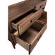 Savino 60 X 18 inch Dark Walnut Sideboard