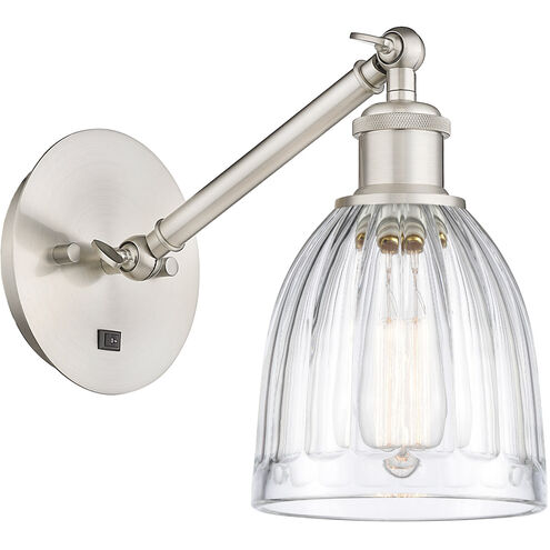 Ballston Brookfield LED 6 inch Brushed Satin Nickel Sconce Wall Light
