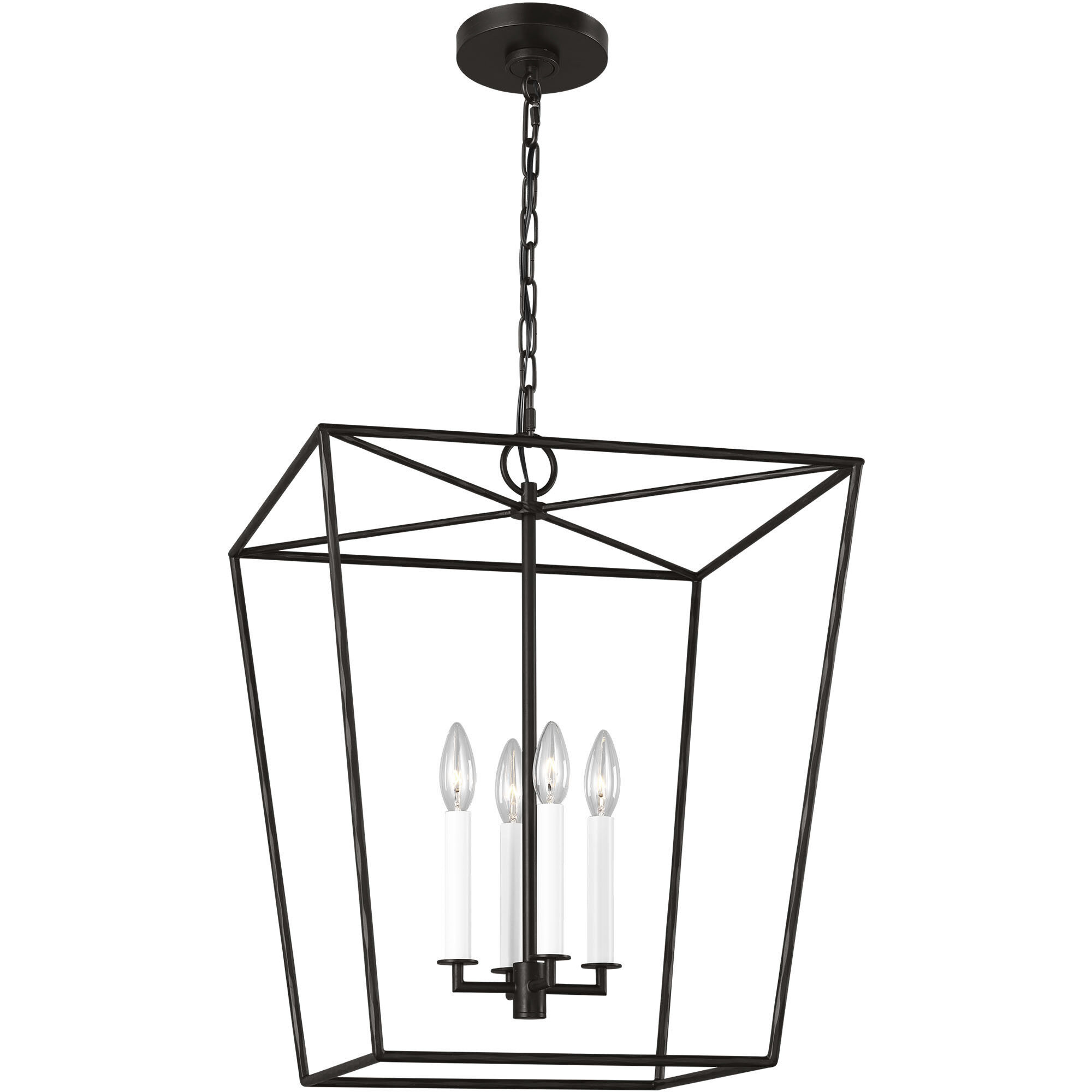 ED Ellen DeGeneres Viota 4 Light 18 inch Aged Iron Pendant Ceiling Light