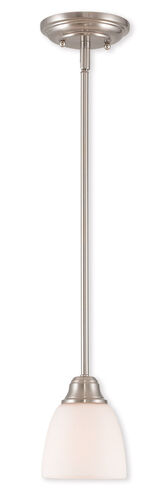 Somerville 1 Light 5.25 inch Brushed Nickel Mini Pendant Ceiling Light