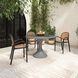 Soren Black Outdoor Dining Chair, Set of 2