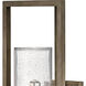 Cordillera Outdoor Wall Mount Lantern in Burnished Bronze, Large