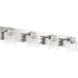Dryden 4 Light 32 inch Polished Nickel Vanity Light Wall Light