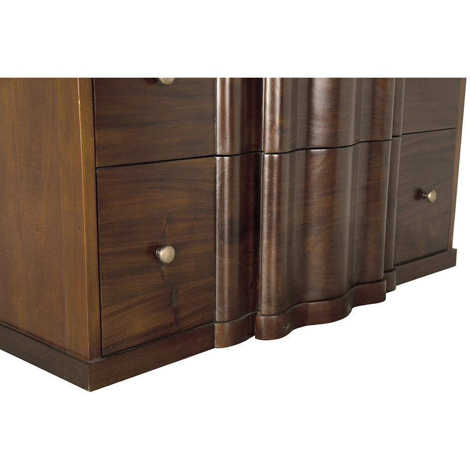 Kiss Hand Rubbed Brown Dresser