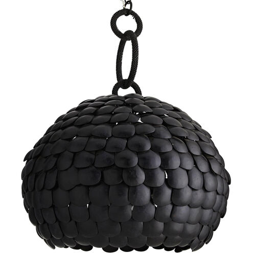 Ramya 3 Light 30 inch Black and Natural Iron Pendant Ceiling Light