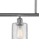 Ballston Cobbleskill LED 48 inch Polished Chrome Island Light Ceiling Light in Clear Glass, Ballston