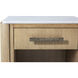 Essence 30 X 28 inch Blonde Nightstand, Wooden