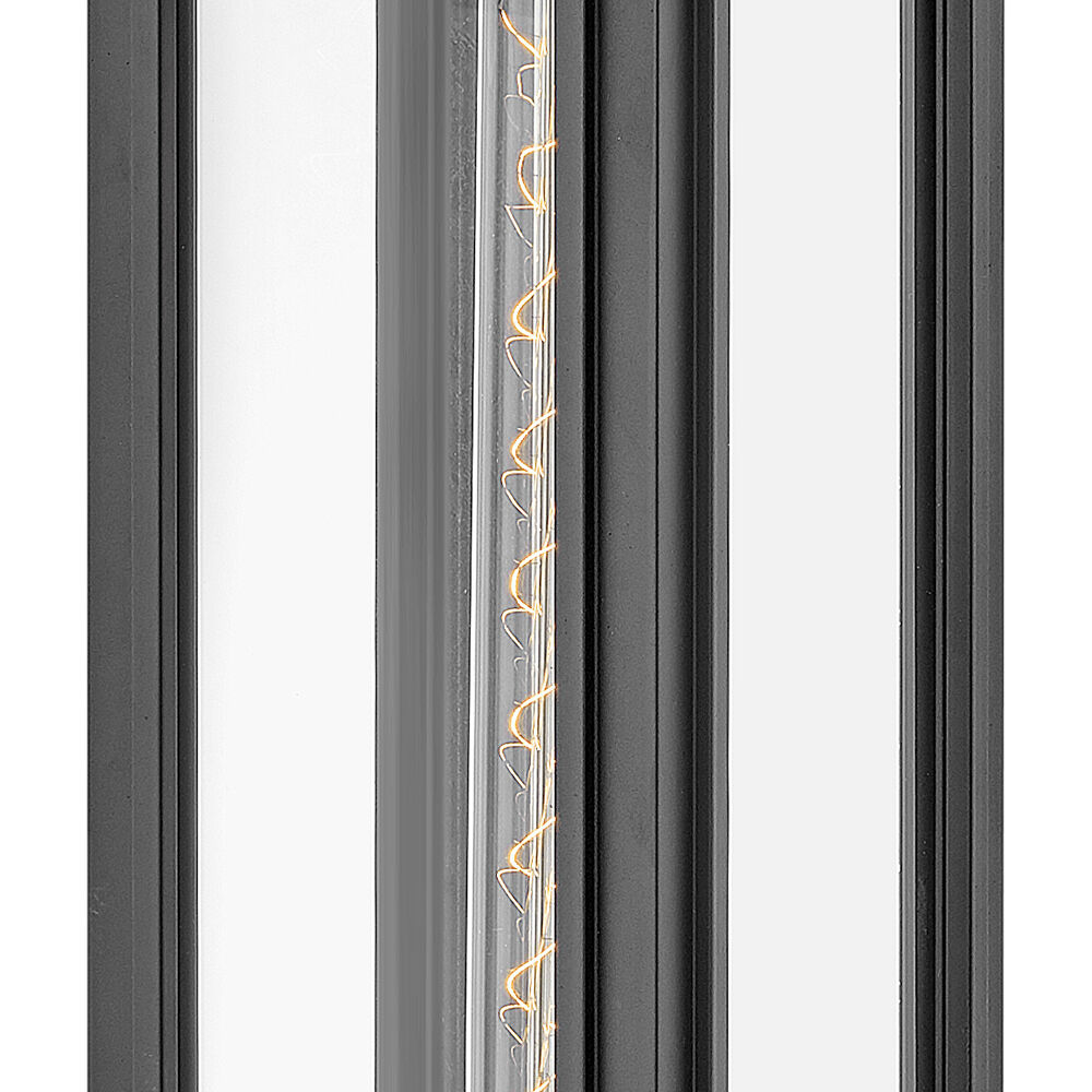 Heritage Sag Harbor Outdoor Wall Mount Lantern in Black, Non-LED