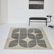 Perseverance 122 X 94 inch Oatmeal and Charcoal Indoor Rug, 7'10" X 10'2"