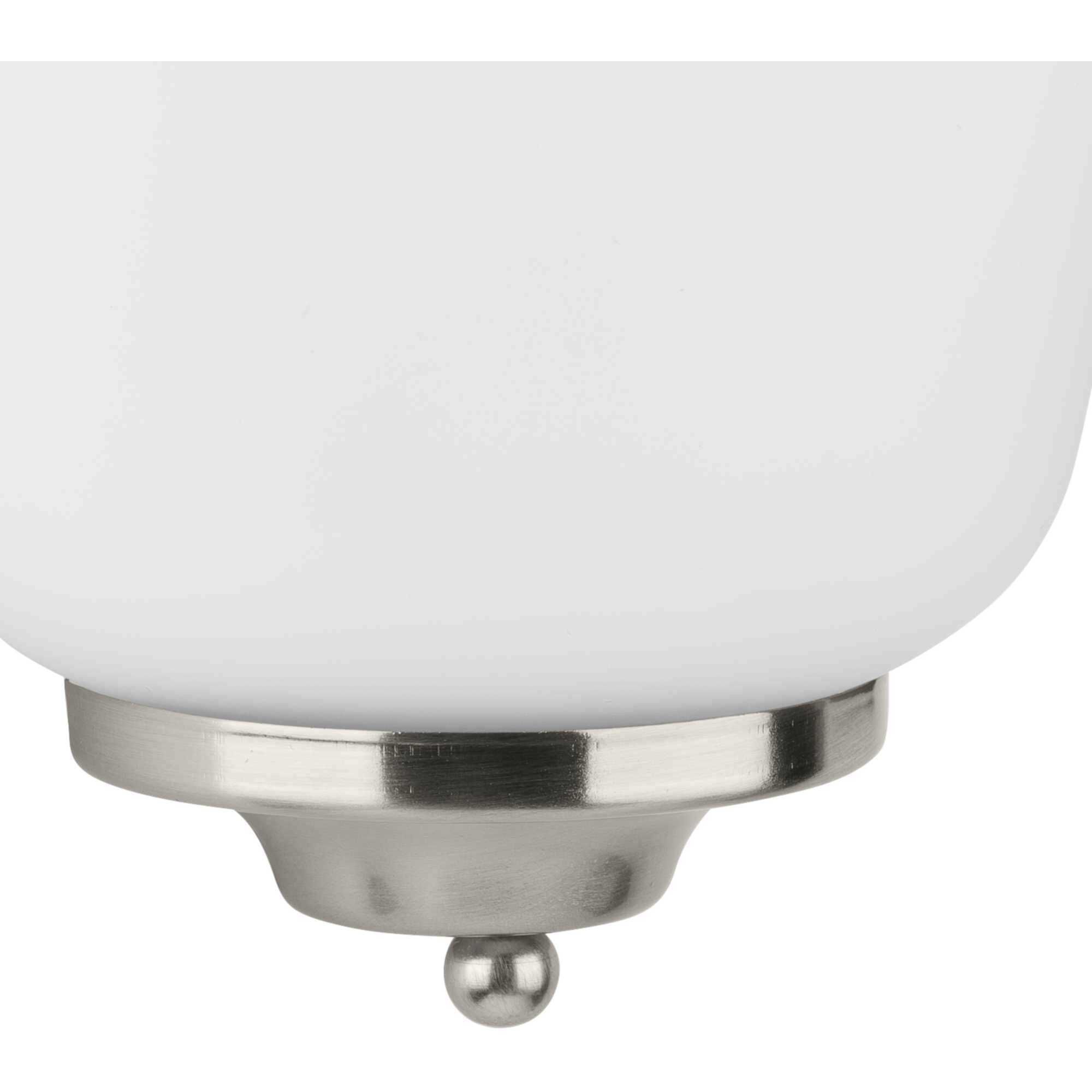 LED Sconce LED 8 inch Brushed Nickel ADA Wall Sconce Wall Light, Progress LED