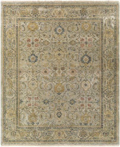 Anatolia 108 X 72 inch Medium Green Rug in 6 X 9, Rectangle