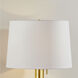 Clarissa 27.25 inch 15.00 watt Aged Brass Table Lamp Portable Light