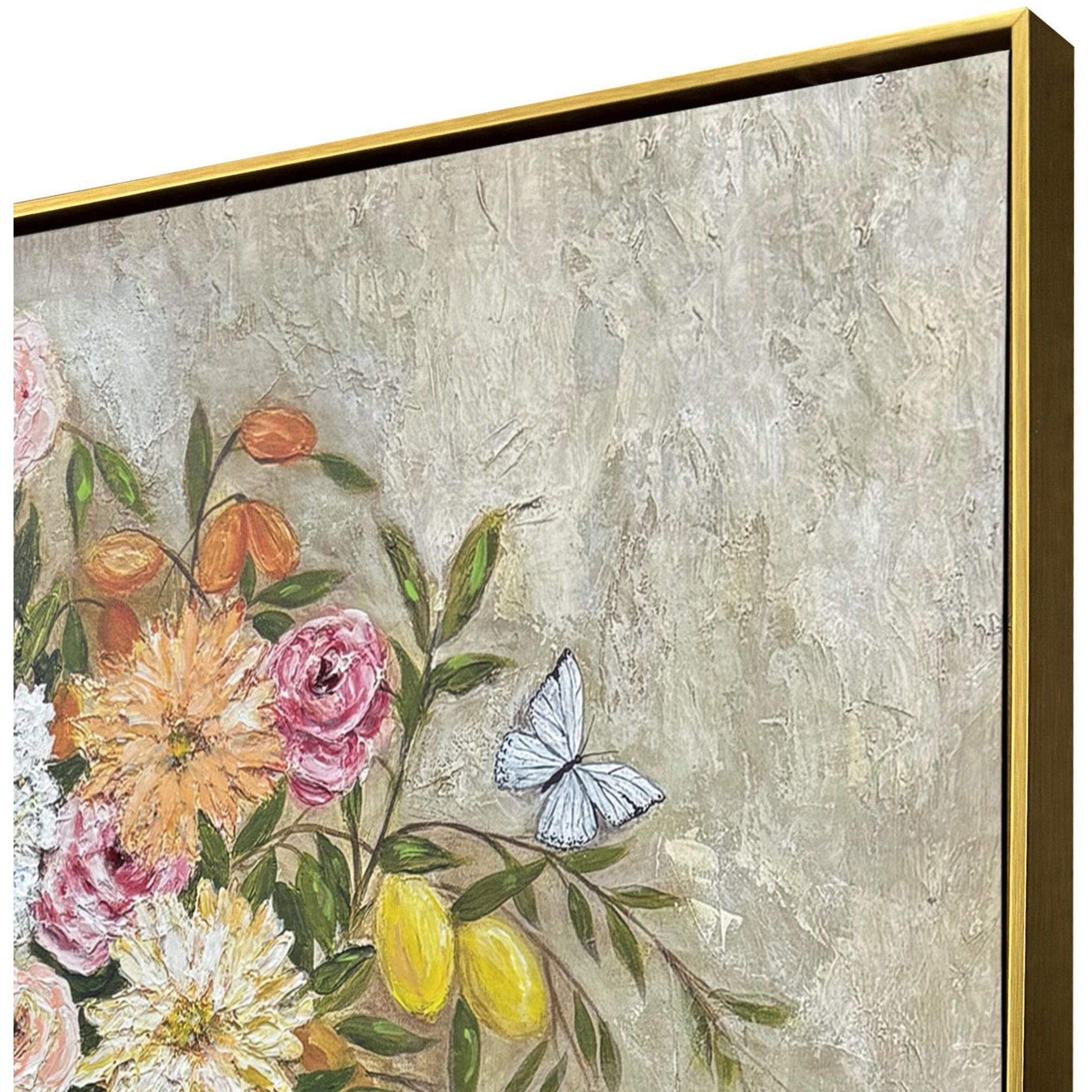 Arrangement in Blue Blue and Multi and Pink and Yellow Canvas, The Studio