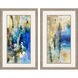 Abstract Collection Blue Framed Art