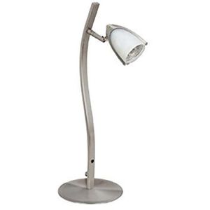 Mul-T-Lite 20 inch 50 watt Satin Chrome Table Lamp Portable Light
