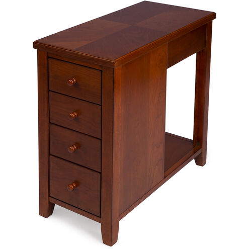 Masterpiece Kelton Olive Ash Burl Chairside Chest
