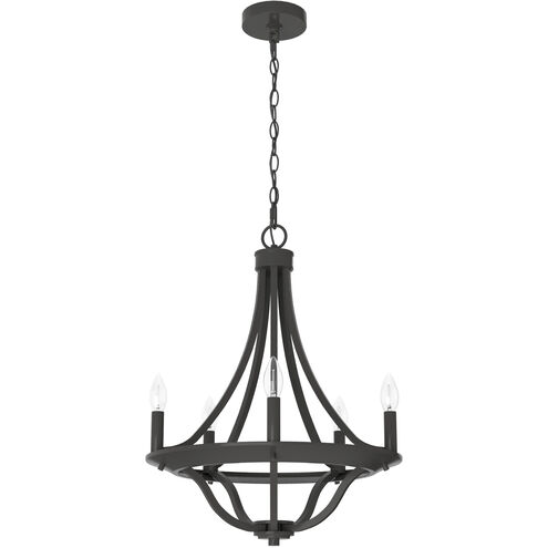Perch Point 5 Light 18 inch Noble Bronze Chandelier Ceiling Light