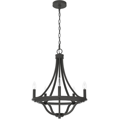 Perch Point 5 Light 18 inch Noble Bronze Chandelier Ceiling Light