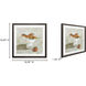 Citrine 18 X 18 inch Painting, Framed