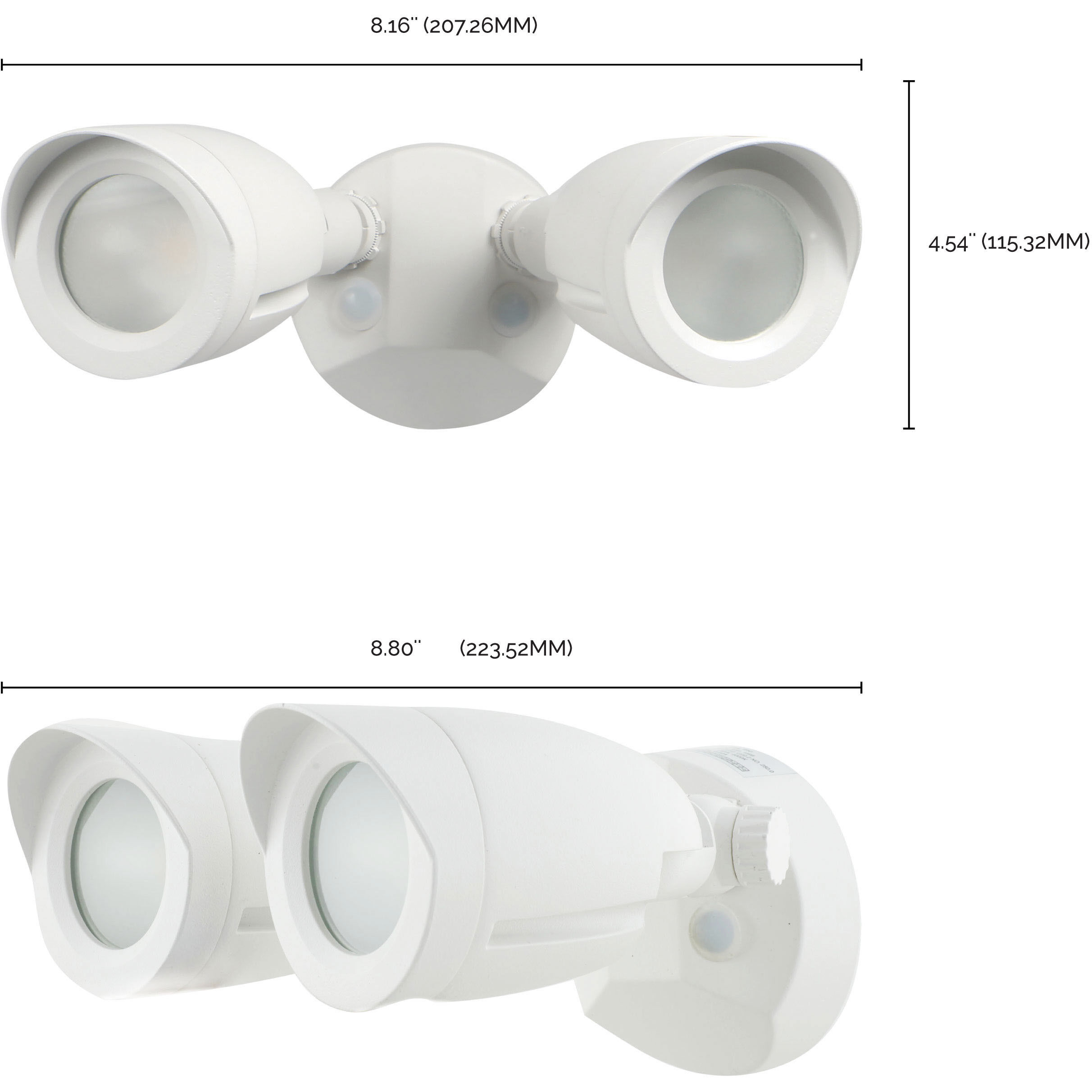 Brentwood LED 5 inch White Security Light