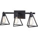 Ravenna LED 23 inch Matte Black Bathroom Light Wall Light