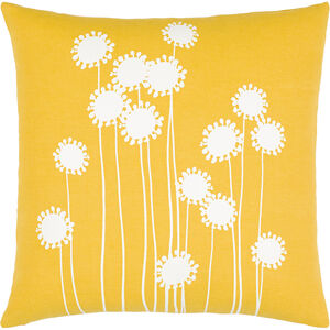 Lachen 18 inch Saffron Pillow Kit in 18 x 18, Square