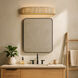 Jacob's Ladder 4 Light 33 inch French Gold Bath Vanity Light Wall Light, Smithsonian Collaboration