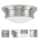 Astor 3 Light 15.5 inch Brushed Nickel Flush Mount Ceiling Light