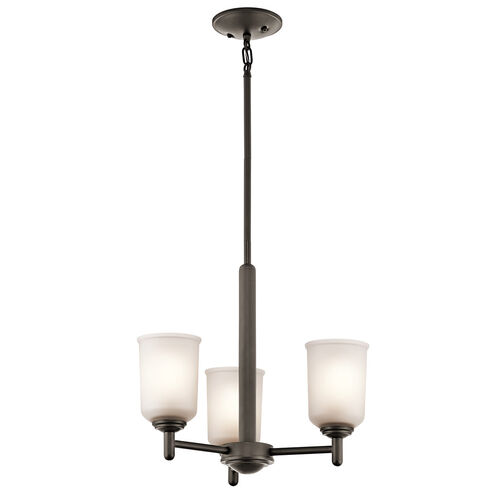 Shailene 3 Light 17.50 inch Mini Chandelier