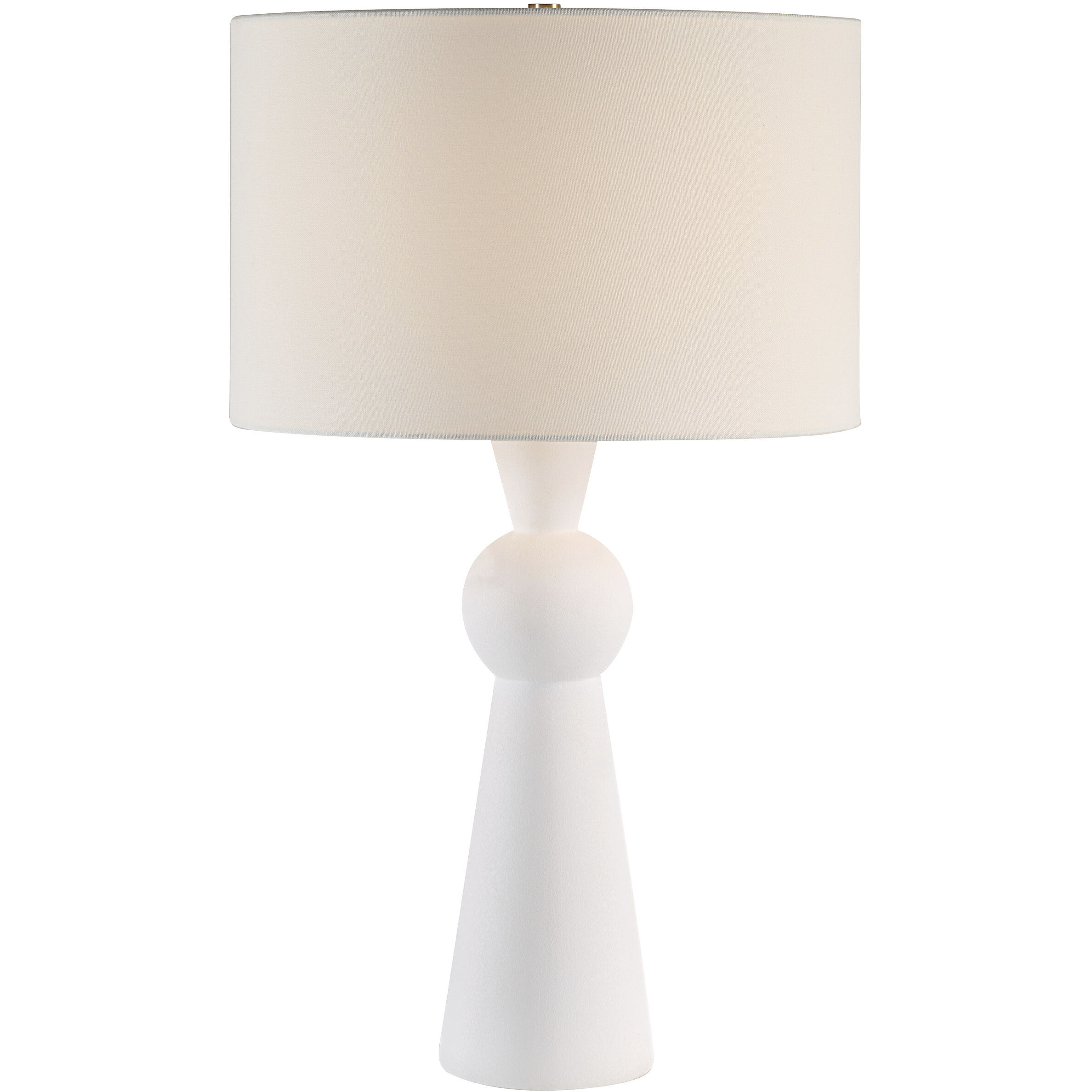 Petra 26 inch 100.00 watt Textured Off-White Table Lamp Portable Light