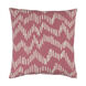 Somerset 20 X 20 inch Rose and Beige Throw Pillow