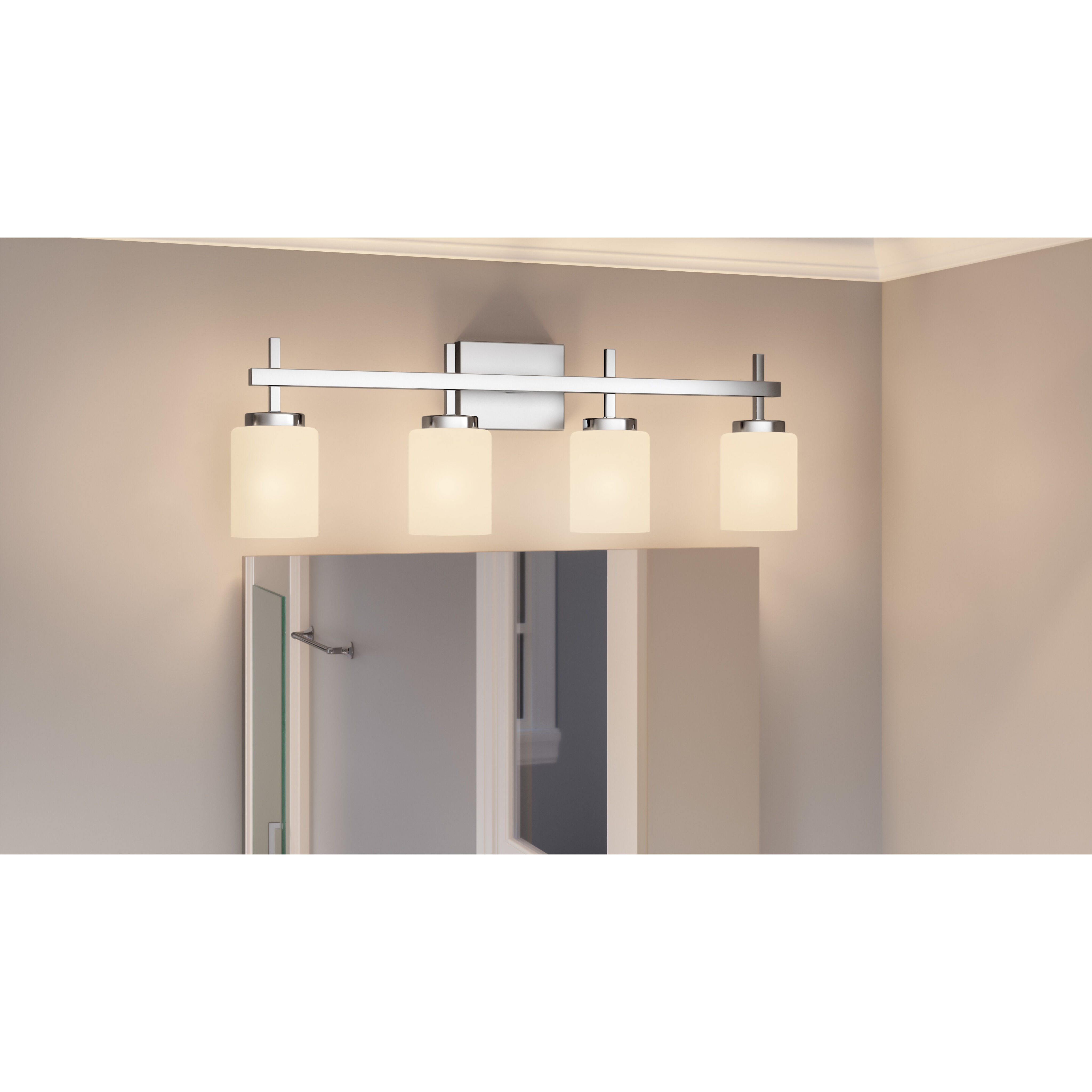 Wilburn LED 31 inch Polished Chrome Bath Light Wall Light