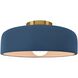 Radiance Collection - Spire LED 10 inch Midnight Sky Semi-Flush Ceiling Light, Form+Finish+Function