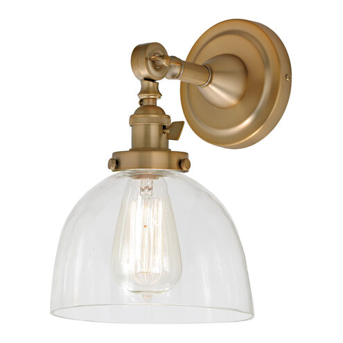 Soho Madison 1 Light 7 inch Satin Brass Wall Sconce Wall Light, Swivel