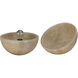 Onyx Globe 11 inch 40.00 watt Natural Table Lamp Portable Light, Small