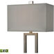 Courier 32 inch 100.00 watt Natural with Pewter Table Lamp Portable Light