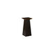 Bradshaw Orrell Walnut/Antique Gold Leaf Pedestal