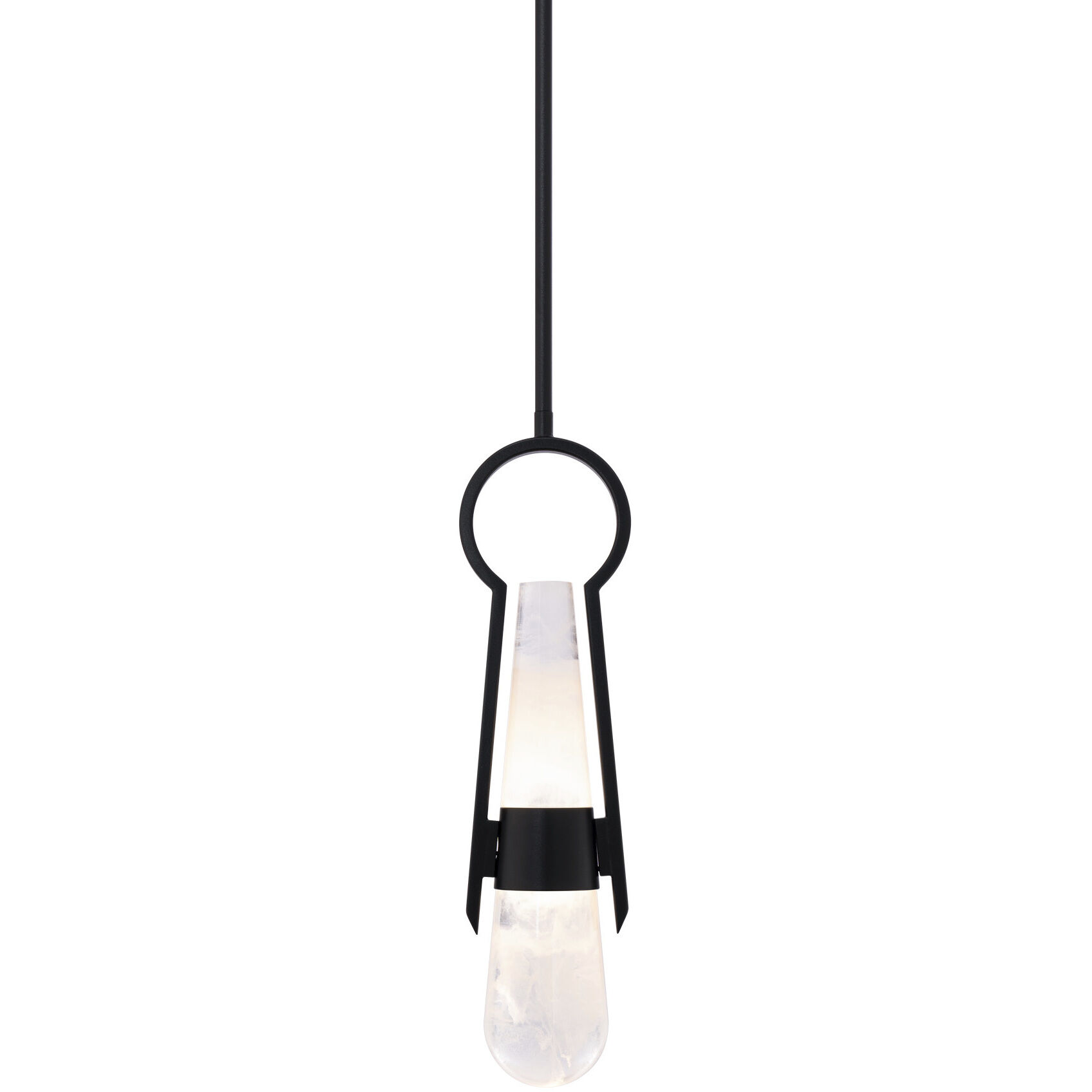 Ezra 2 Light 3.5 inch Black Mini Pendant Ceiling Light