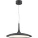 Hover LED 19 inch Dark Grey Pendant Ceiling Light