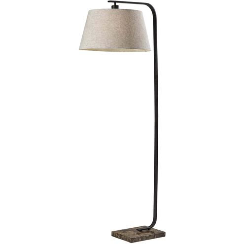 Bernard 64 inch 150.00 watt Black Floor Lamp Portable Light