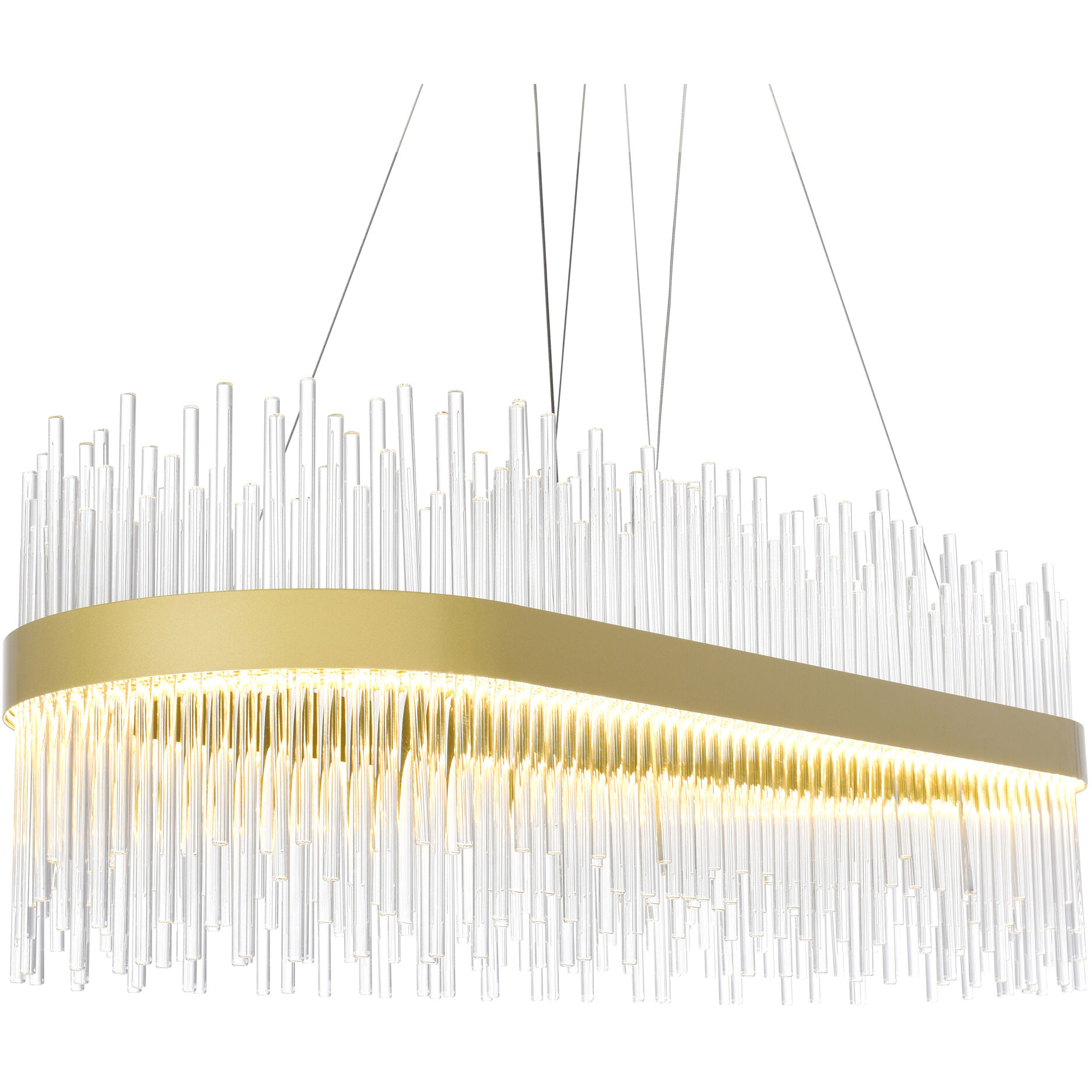 Genevieve LED 39 inch Medallion Gold Pool Table Light Ceiling Light