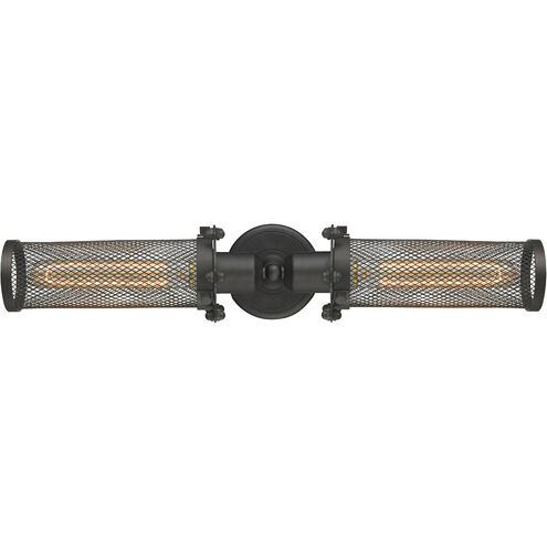 Austere Quincy Hall 2 Light 21 inch Oil Rubbed Bronze Bath Vanity Light Wall Light in Incandescent, Austere