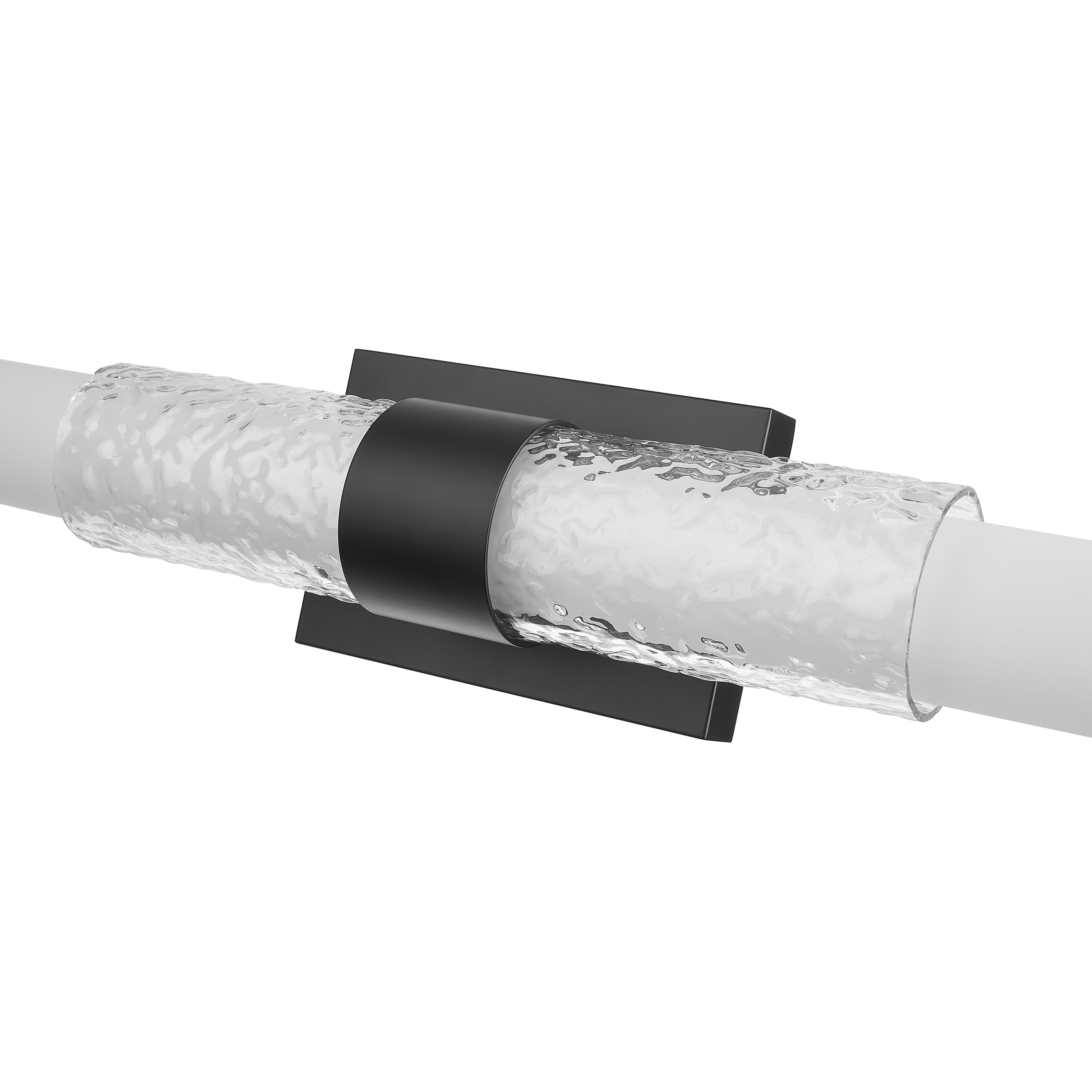 Egon LED 40 inch Matte Black Bath Vanity Light Wall Light