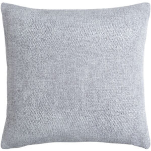 Sajani 18 X 18 inch Slate/Slate Blue/Light Silver/White Accent Pillow