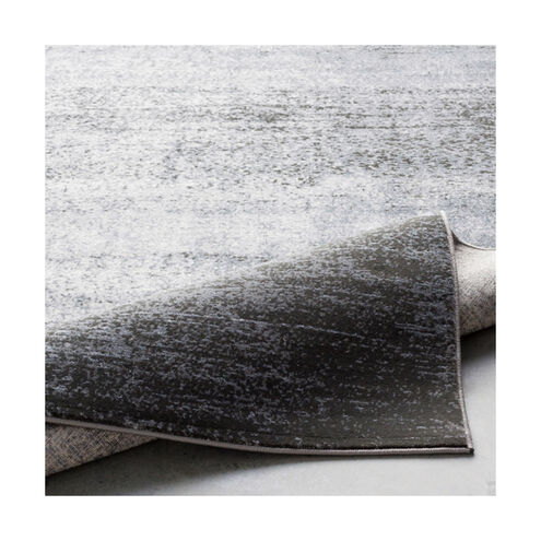 Amadeo 94 X 28 inch Light Gray/Medium Gray/Dark Brown/White Rugs, Polypropylene and Polyester