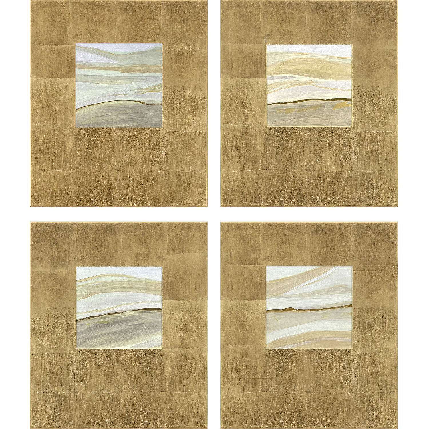Neutral Galaxy White and Green and Neutral Wall Sculpture, The Studio