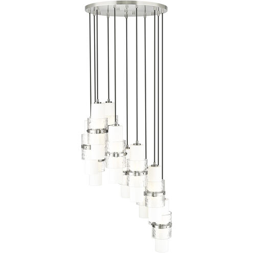 Cayden 11 Light 24 inch Brushed Nickel Chandelier Ceiling Light