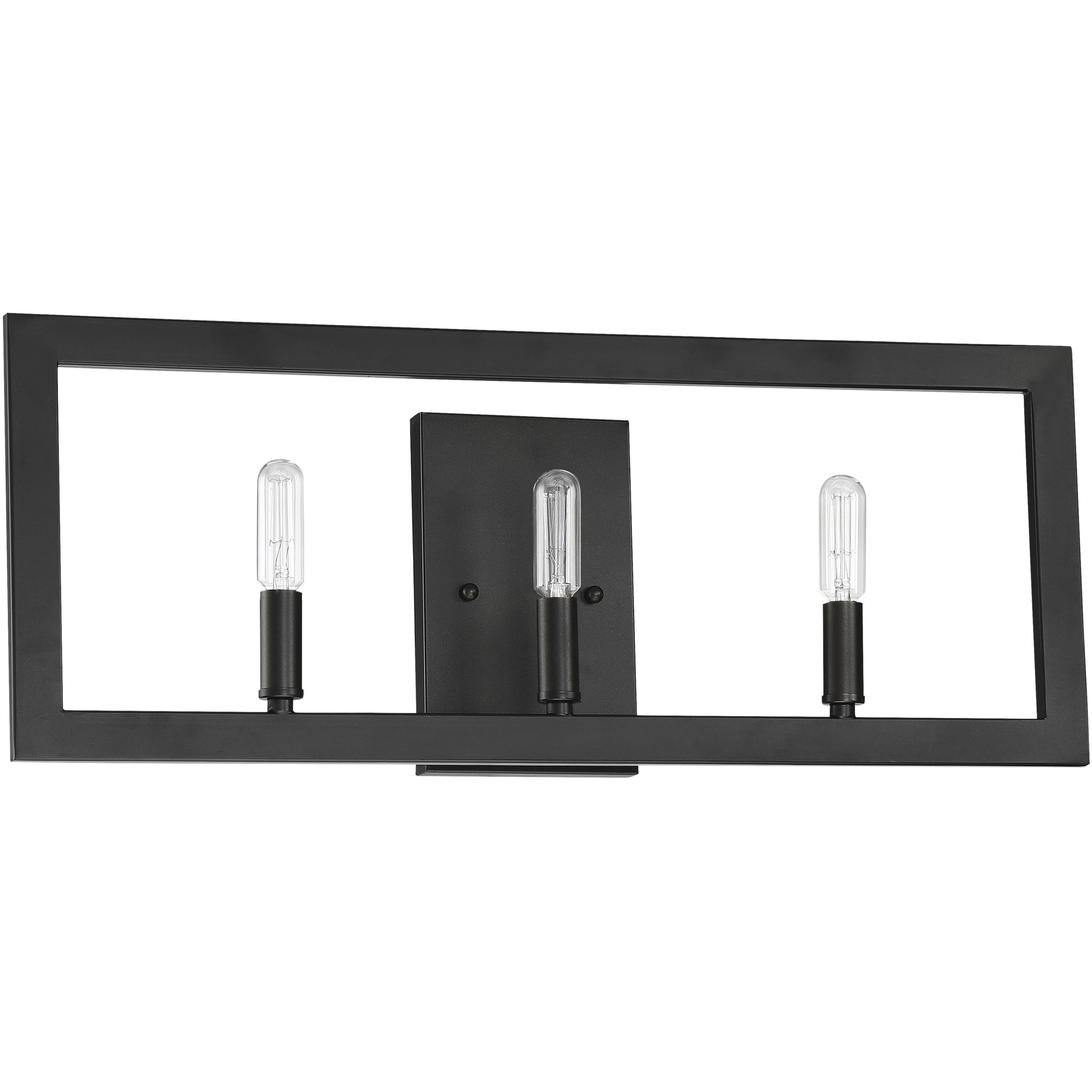 Portrait 3 Light 23.25 inch Espresso Vanity Light Wall Light