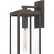 Westover 1 Light 17 inch Industrial Bronze Outdoor Wall Lantern